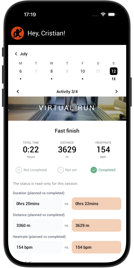 Training Monkeys | Sesion Virtual Run
