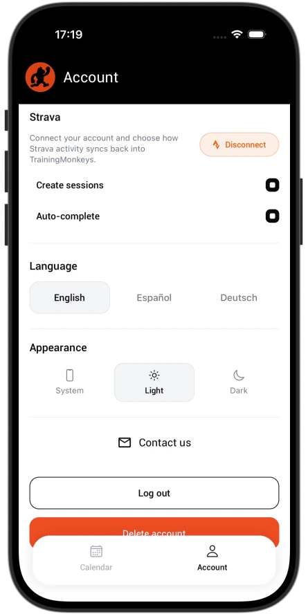 Training Monkeys | Settings