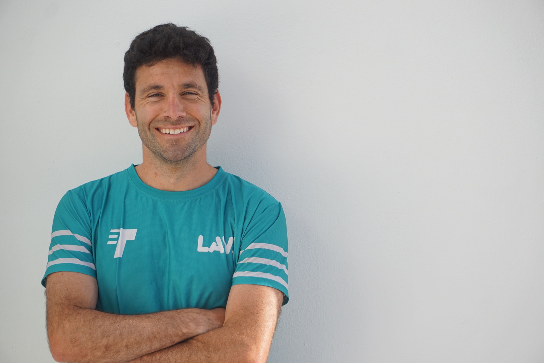 Ricardo Hernández Marrero con su equipación de entrenador